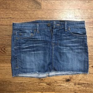 William Rast Mini Jean Skirt Size 29